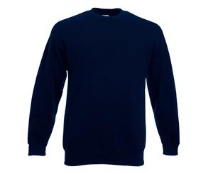 Fruit Of The Loom Unisex Premium 70/30 Set-In Sweatshirt (Deep Navy) - RW3159