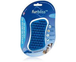 Furbliss Blue Brush - Short Hair/Small Animal