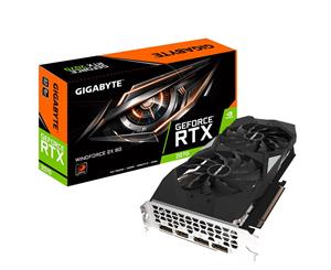 Gigabyte GeForce RTX 2070 Windforce 2X 8GB 8K@60Hz DP HDMI USB-C RGB Fusion GV-N2070WF2-8GD