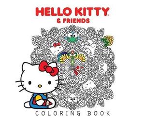 Hello Kitty & Friends Coloring Book