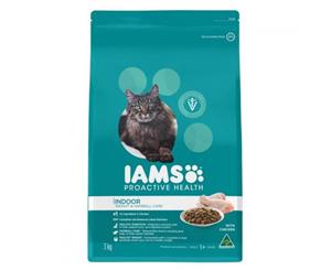 IAMS Indoor Weight & Hairball Care with Chicken