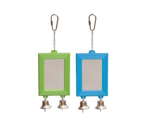 Kazoo Bird Rectangular Mirror With Bell