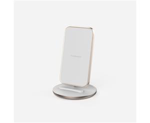 MOMAX Q.Dock 5 15W Fast Wireless Charger - White