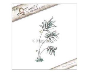 Magnolia - Lovely Duo's Cling Stamp 6.5In. X4in. Package - Aloha Palm