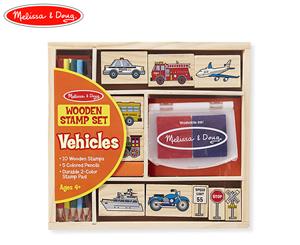 Melissa & Doug Vehicles Stamp Set