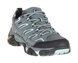 Merrell Womens/Ladies Moab 2 Gore Tex Mesh Lined Walking Hiking Shoes - SEDONA SAGE