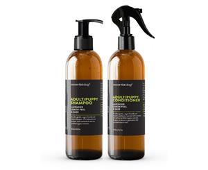 Natural Dog Shampoo & Conditioner Value Pack (Adult/ Puppy) 2x500ml