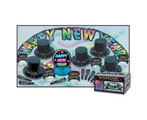 New Year Rainbow Party Pack Box for 10 People