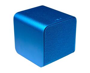 Nuforce Cube Popstar Portable Rechargeable Speaker DAC Headphone Amplifier (Blue)