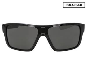 Oakley Straightback Polarised Sunglasses - Polished Black/Prizm Grey