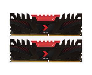 PNY XLR8 Desktop Gaming 16GB (2 X 8GB) 2666Mhz DDR4 DIMM PC4-21300) CL16 SR x8 Unbuffered DIMM 288pin Heatsink