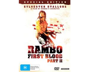 Rambo First Blood Part II DVD Region 4