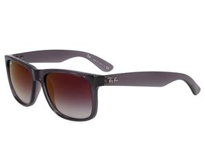 Ray-Ban Justin RB4165 Sunglasses - Grey Transparent/Grey Violet