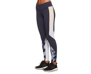 Reebok Women's Les Mills Lux 2.0 Tights / Leggings - Dark Periwinkle