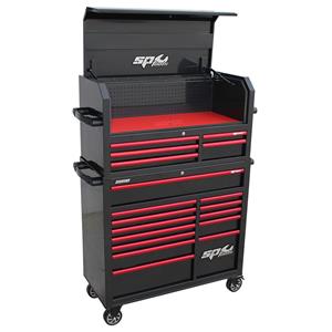 SP Tools Sumo Top/Bottom Black/Read Tool Chest SP40699