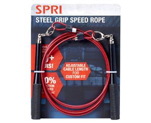 SPRI Steel Grip Speed Skipping Rope