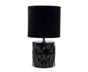 S&P Florence Table Lamp Black