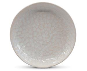 Set of 4 Salt & Pepper 20.5cm Adam D'Sylva Stoneware Plate - White