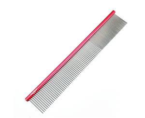 Shernbao Professional Pet Comb 24cm [Red]