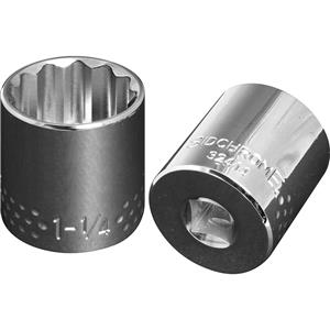 Sidchrome 1-1/4'' 1/2'' 12 Point Drive Socket