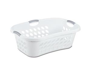 Sterilite 44L Ultra Hiphold Laundry Basket White