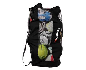 Summit Durable Mesh Ball Bag/Shoulder Strap/Base for Soccer/Football/Rugby/Sport