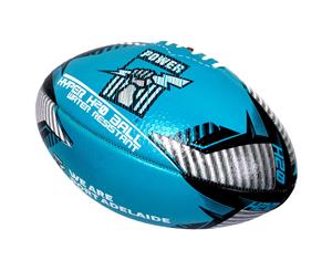 Summit Global AFL Hyper H20 Port Adelaide Football/Rugby Sports Training Ball BL