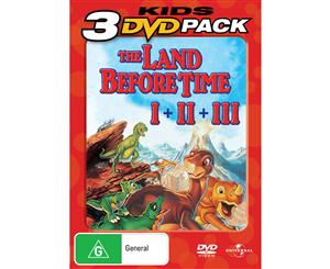 The Land Before Time 1-3 DVD Region 4