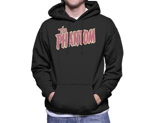 The Phantom Light Text Logo Men's Hooded Sweatshirt - Black