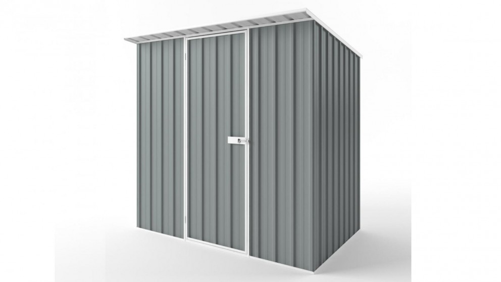 Cheap EasyShed S2315 Skillion Roof Garden Shed - Armour Grey with ...