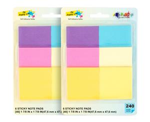 2 x The Supply Line Sticky Notes 6-Pack