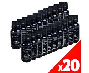 20 Pack Liqueur Essence Flavour BLACK SAMBUCA 50ml Edwards Essence