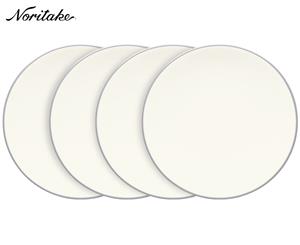 4 x Noritake Colorwave Coupe Salad Plate - Slate