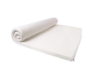 7cm High Density Memory Foam Mattress Topper with Polyester Cover Double Size