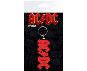 AC/DC Logo Key Ring