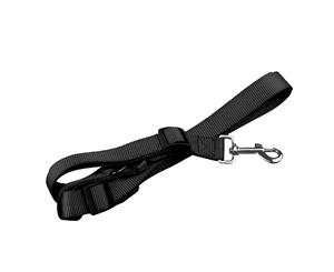 Adjustable Dog Leash Buddy Belt in BLACK