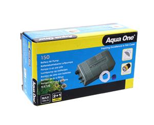 Airpump Battery Air 150 Splash Resist 150L/Hr 10022 Fish Tank Aquarium Aqua One