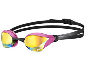 Arena Adult Racing Goggles Cobra Core Mirror Pink Revo/Pink/Black