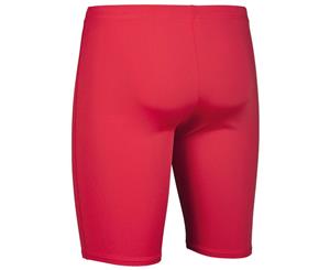 Arena True Sport Mens Solid Jammer Red/White