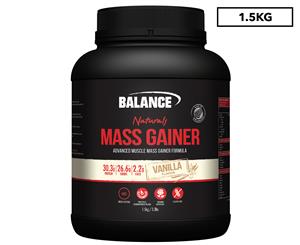 Balance Mass Gainer Protein Vanilla 1.5kg