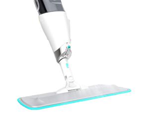 Boomjoy P2 Spray Floor Mop Microfiber Sweeper Cleaning Multifunction Broom New