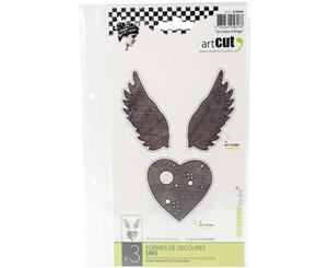 Carabelle Art Cut Die-An Angel Heart 3/Pkg