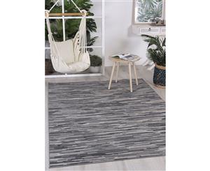 Courtyard Hue Charcoal Rug