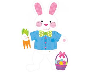 Easter Rabbit Jointed Cutout