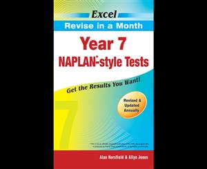 Excel NAPLAN-style Tests  Year 7 Revise in a Month