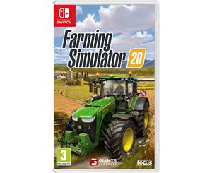 Farming Simulator 20 Nintendo Switch Game