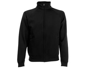 Fruit Of The Loom Mens Premium 70/30 Full Zip Sweatshirt Jacket (Black) - RW3165