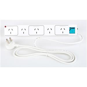 HPM 5 Outlet Surge Protected Powerboard