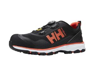 Helly Hansen Mens Chelsea Evolution Boa Light Workwear Safety Trainers - Black/Orange