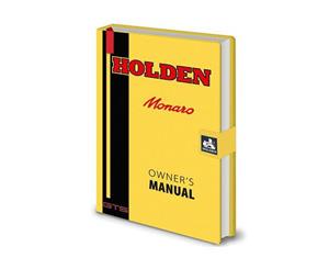 Holden Monaro Owner's Manual Premium A5 Notebook